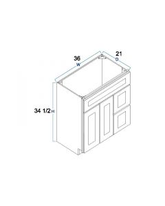 Charleston Saddle-V3621D-R
